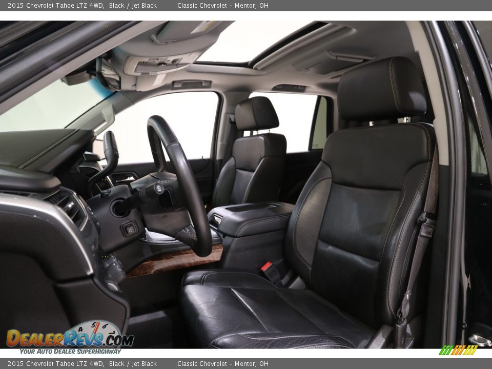 2015 Chevrolet Tahoe LTZ 4WD Black / Jet Black Photo #6