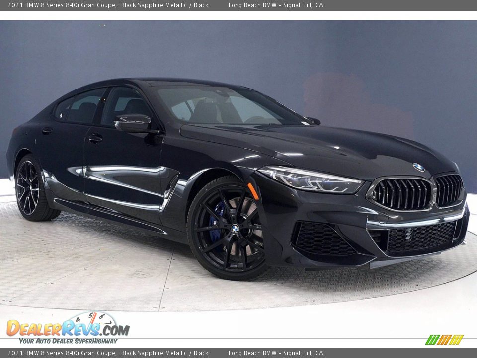 Black Sapphire Metallic 2021 BMW 8 Series 840i Gran Coupe Photo #19