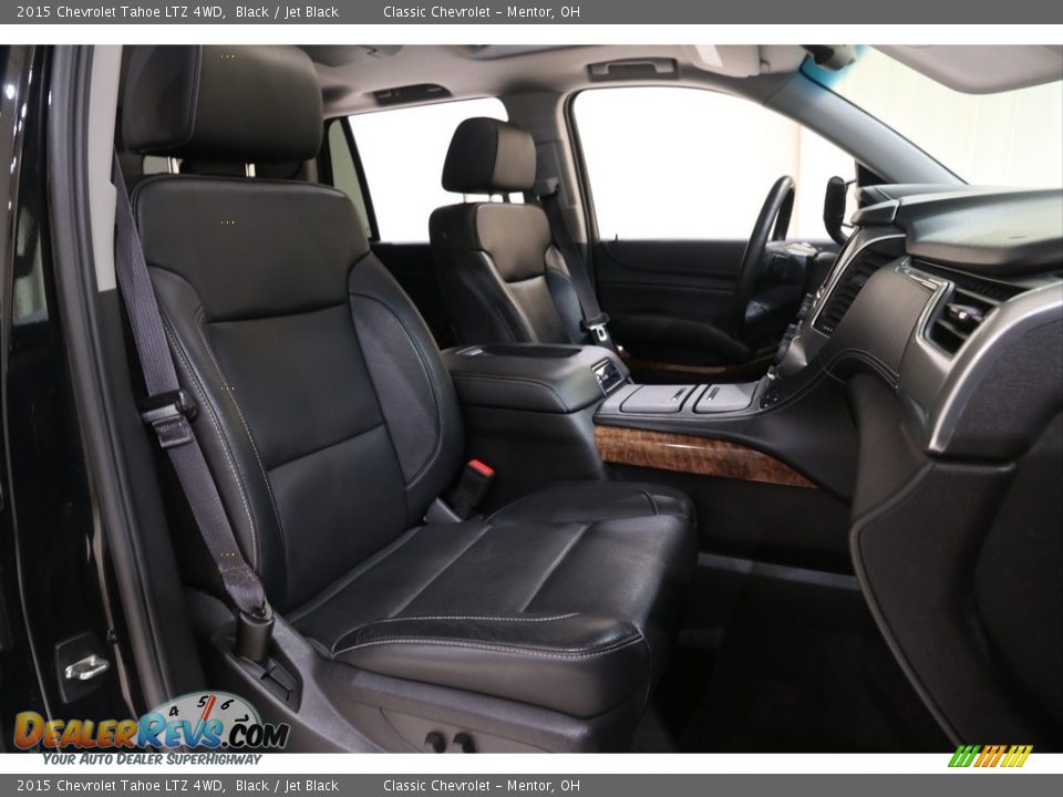 2015 Chevrolet Tahoe LTZ 4WD Black / Jet Black Photo #18