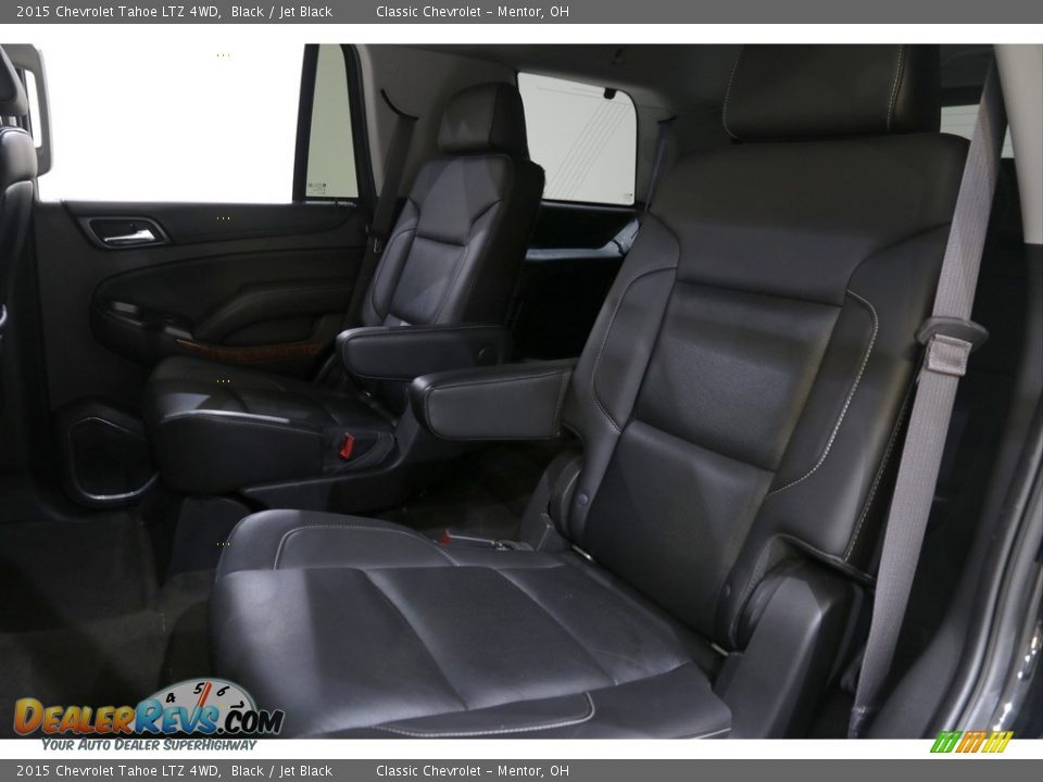 2015 Chevrolet Tahoe LTZ 4WD Black / Jet Black Photo #20