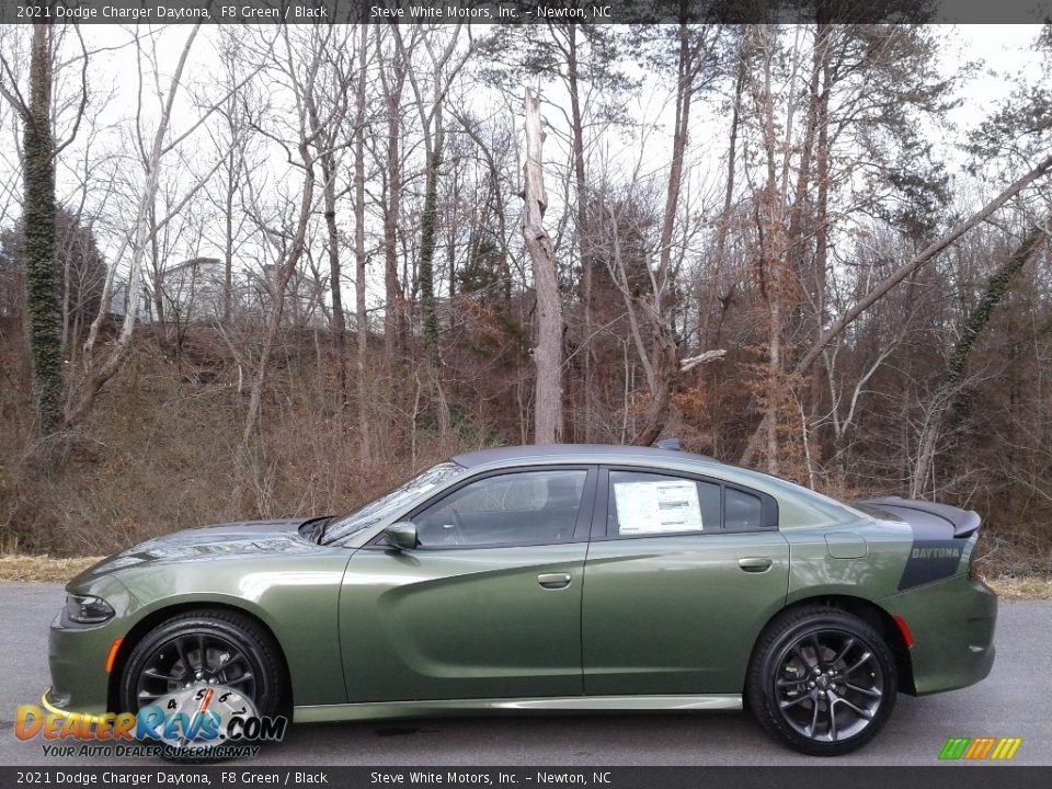 2021 Dodge Charger Daytona F8 Green / Black Photo #1