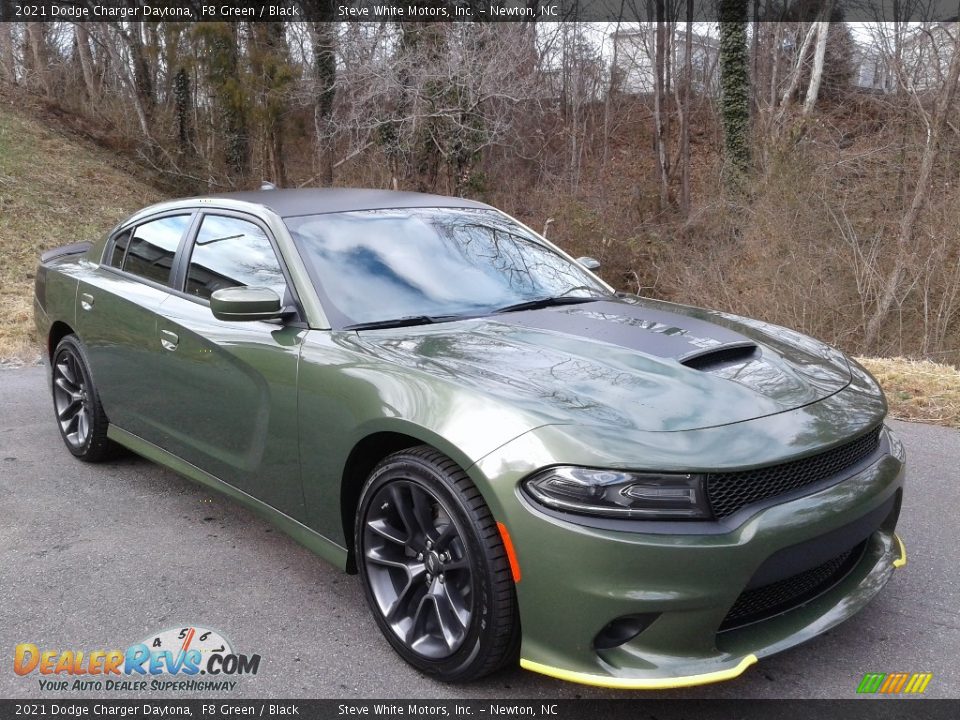 2021 Dodge Charger Daytona F8 Green / Black Photo #4