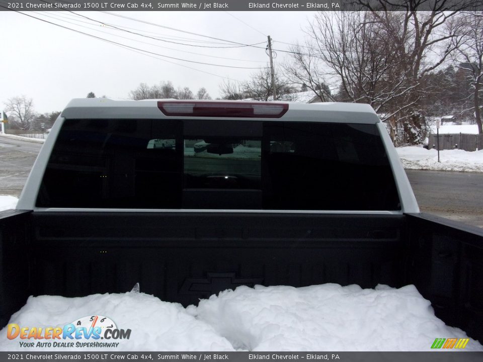 2021 Chevrolet Silverado 1500 LT Crew Cab 4x4 Summit White / Jet Black Photo #8