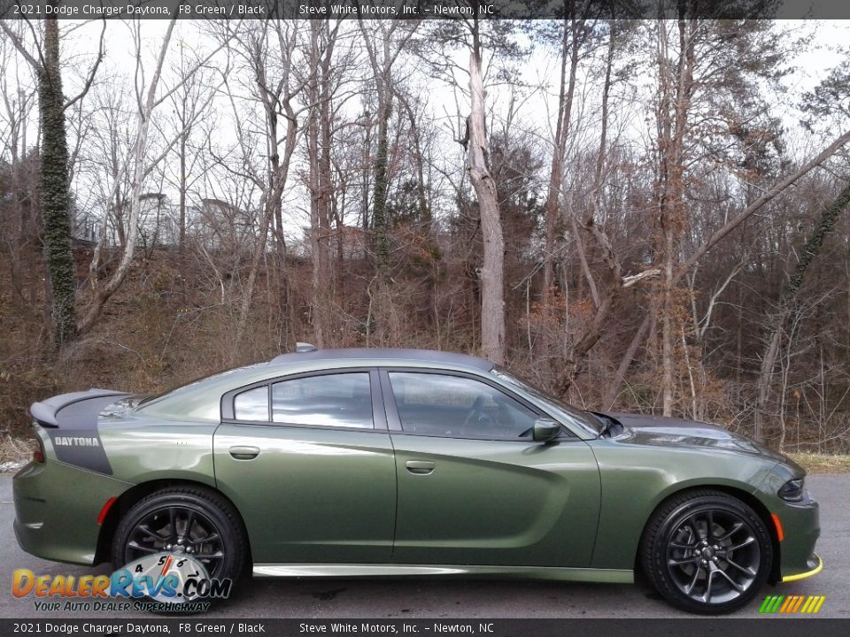 2021 Dodge Charger Daytona F8 Green / Black Photo #5