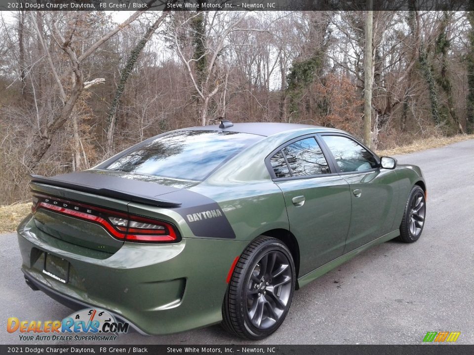 2021 Dodge Charger Daytona F8 Green / Black Photo #6