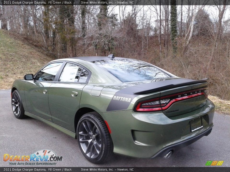 2021 Dodge Charger Daytona F8 Green / Black Photo #8