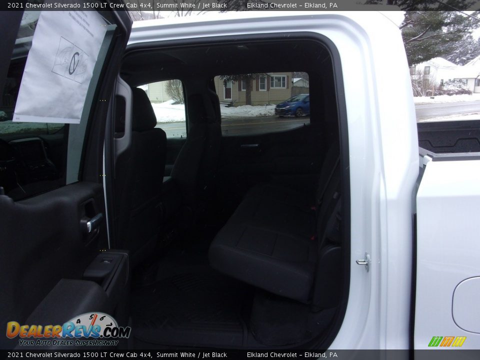 2021 Chevrolet Silverado 1500 LT Crew Cab 4x4 Summit White / Jet Black Photo #14