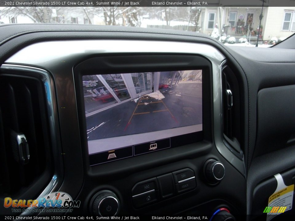 2021 Chevrolet Silverado 1500 LT Crew Cab 4x4 Summit White / Jet Black Photo #23