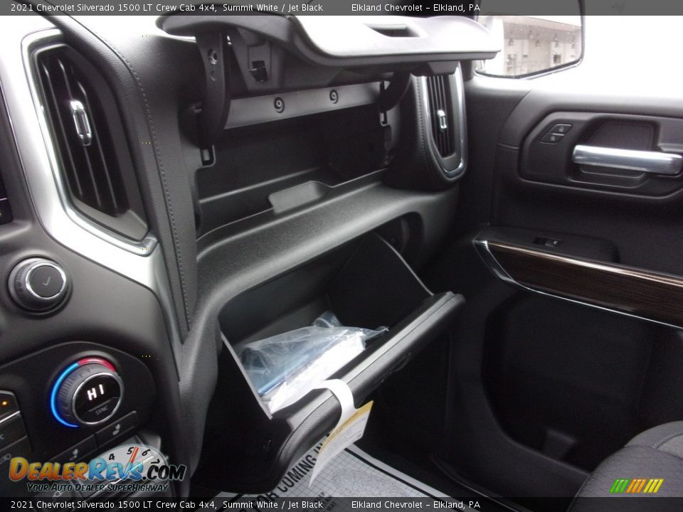 2021 Chevrolet Silverado 1500 LT Crew Cab 4x4 Summit White / Jet Black Photo #27