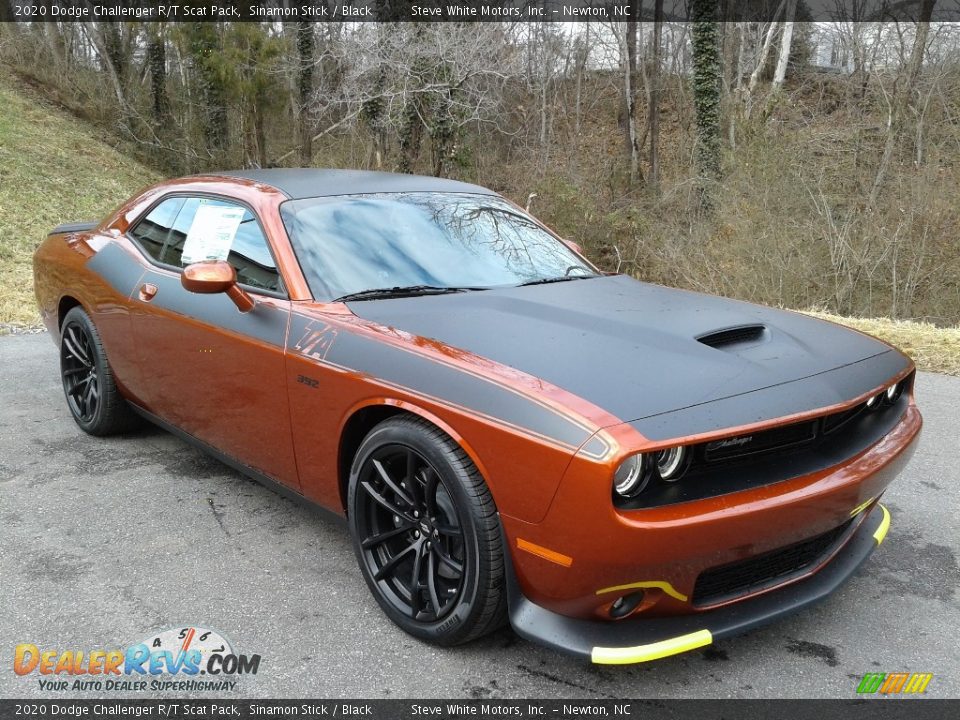 2020 Dodge Challenger R/T Scat Pack Sinamon Stick / Black Photo #4