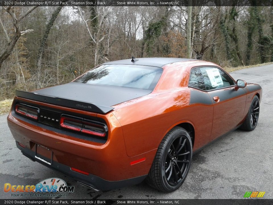 2020 Dodge Challenger R/T Scat Pack Sinamon Stick / Black Photo #6