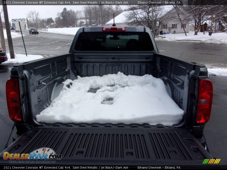 2021 Chevrolet Colorado WT Extended Cab 4x4 Satin Steel Metallic / Jet Black/­Dark Ash Photo #8