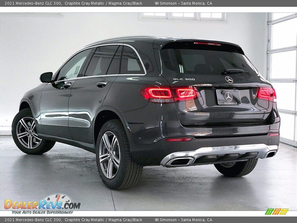 2021 Mercedes-Benz GLC 300 Graphite Gray Metallic / Magma Gray/Black Photo #2