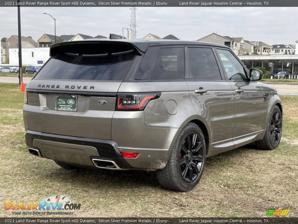 2021 Land Rover Range Rover Sport HSE Dynamic Silicon Silver Premium Metallic / Ebony Photo #3