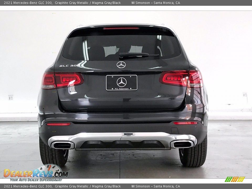 2021 Mercedes-Benz GLC 300 Graphite Gray Metallic / Magma Gray/Black Photo #3