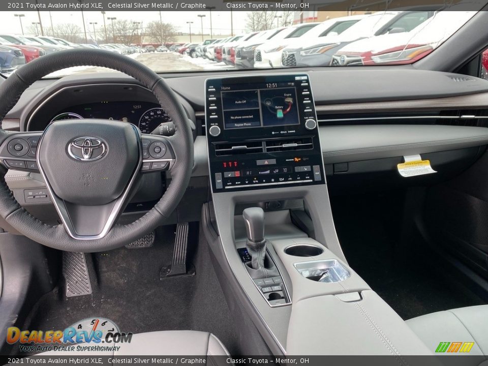 Dashboard of 2021 Toyota Avalon Hybrid XLE Photo #4