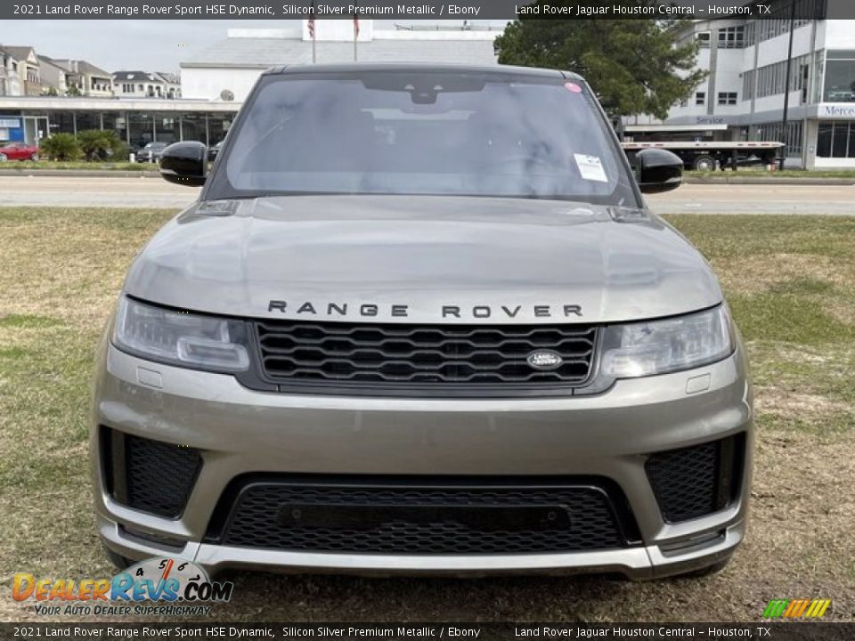 2021 Land Rover Range Rover Sport HSE Dynamic Silicon Silver Premium Metallic / Ebony Photo #10