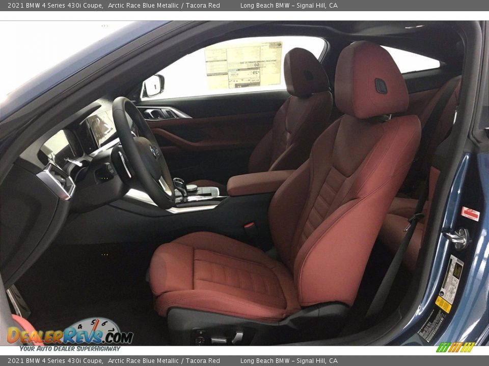 Front Seat of 2021 BMW 4 Series 430i Coupe Photo #9