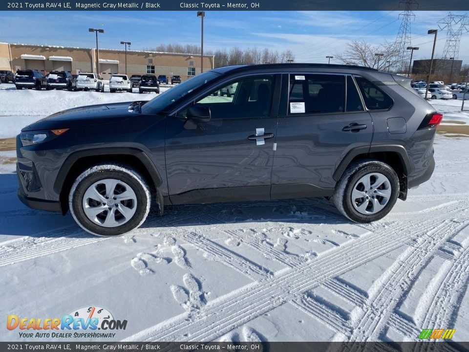 2021 Toyota RAV4 LE Magnetic Gray Metallic / Black Photo #1