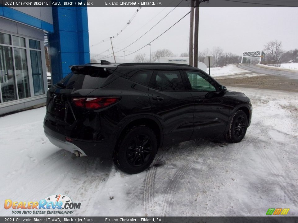 2021 Chevrolet Blazer LT AWD Black / Jet Black Photo #3