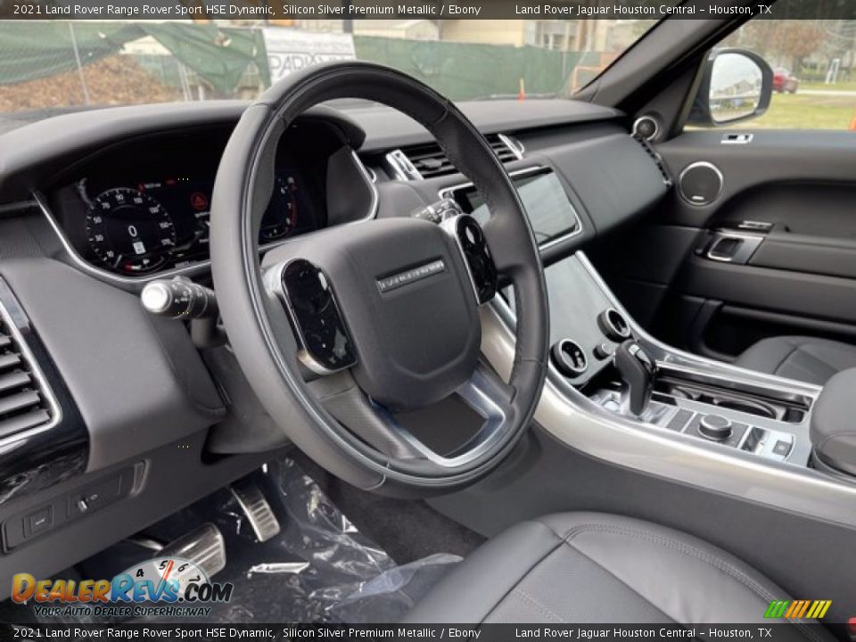 2021 Land Rover Range Rover Sport HSE Dynamic Silicon Silver Premium Metallic / Ebony Photo #17