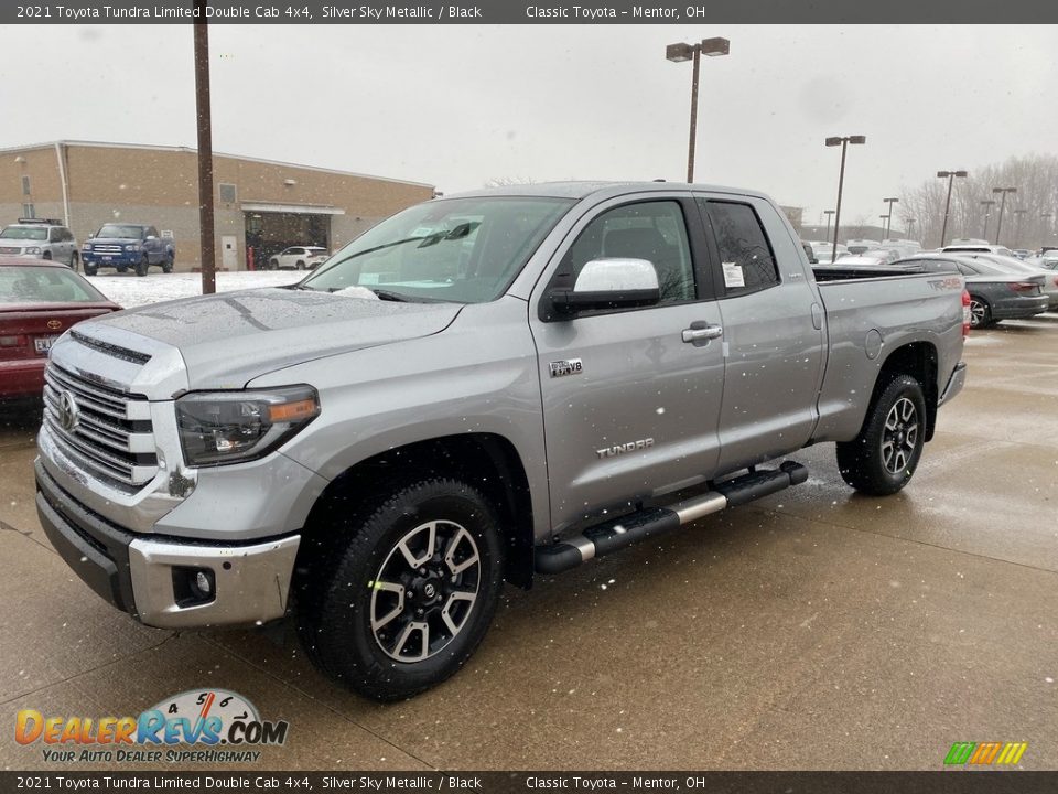 2021 Toyota Tundra Limited Double Cab 4x4 Silver Sky Metallic / Black Photo #1