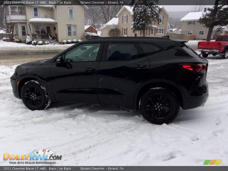 2021 Chevrolet Blazer LT AWD Black / Jet Black Photo #5