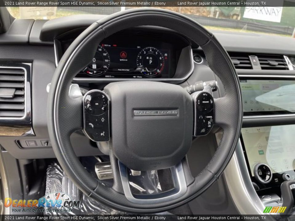 2021 Land Rover Range Rover Sport HSE Dynamic Steering Wheel Photo #20