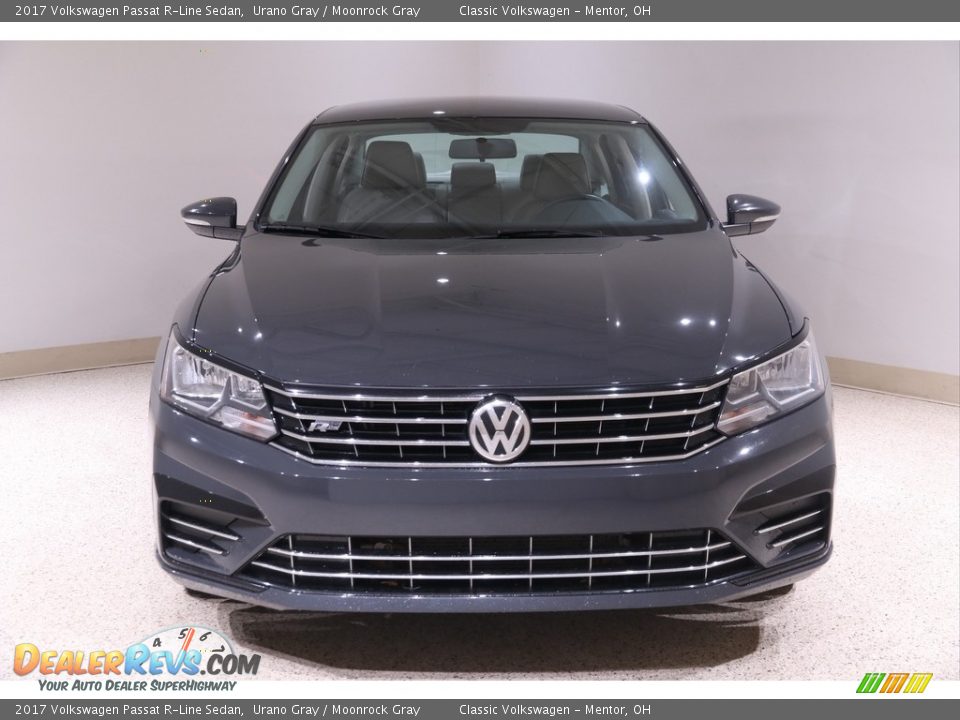 2017 Volkswagen Passat R-Line Sedan Urano Gray / Moonrock Gray Photo #2