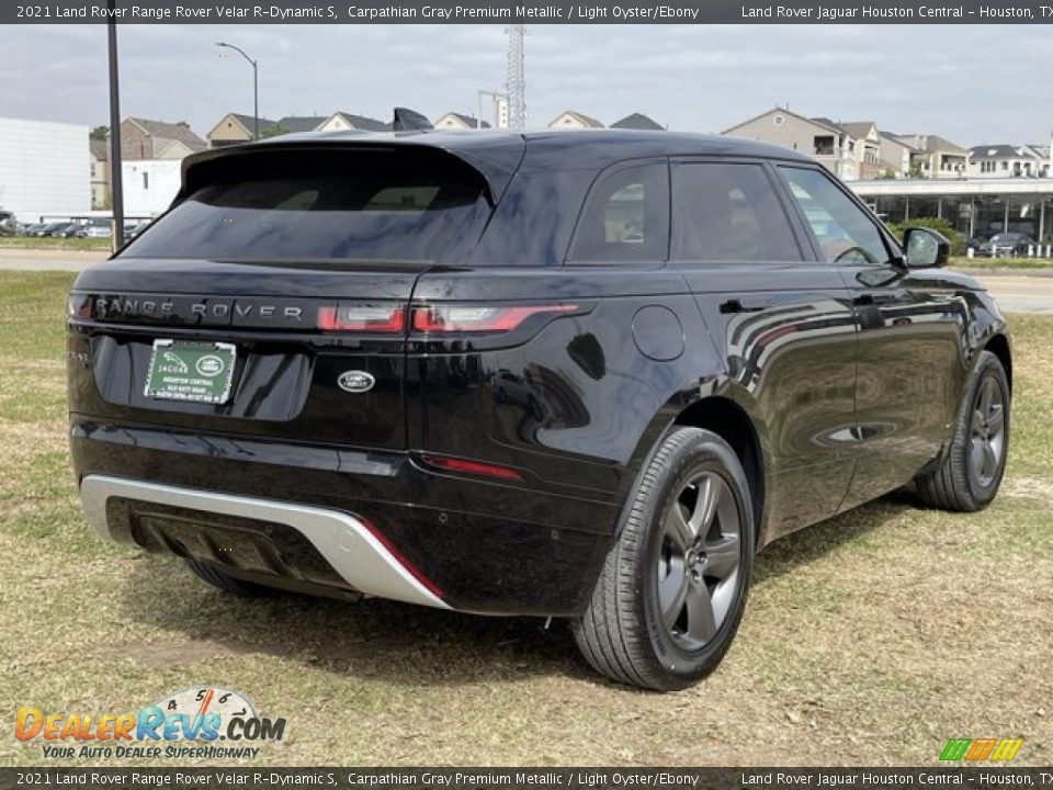 2021 Land Rover Range Rover Velar R-Dynamic S Carpathian Gray Premium Metallic / Light Oyster/Ebony Photo #3