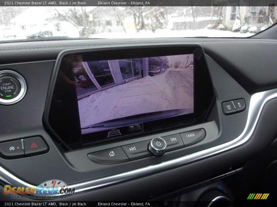 2021 Chevrolet Blazer LT AWD Black / Jet Black Photo #23