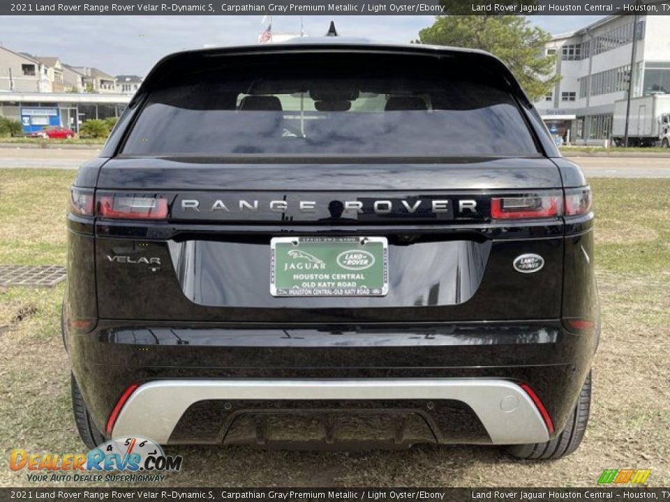2021 Land Rover Range Rover Velar R-Dynamic S Carpathian Gray Premium Metallic / Light Oyster/Ebony Photo #9