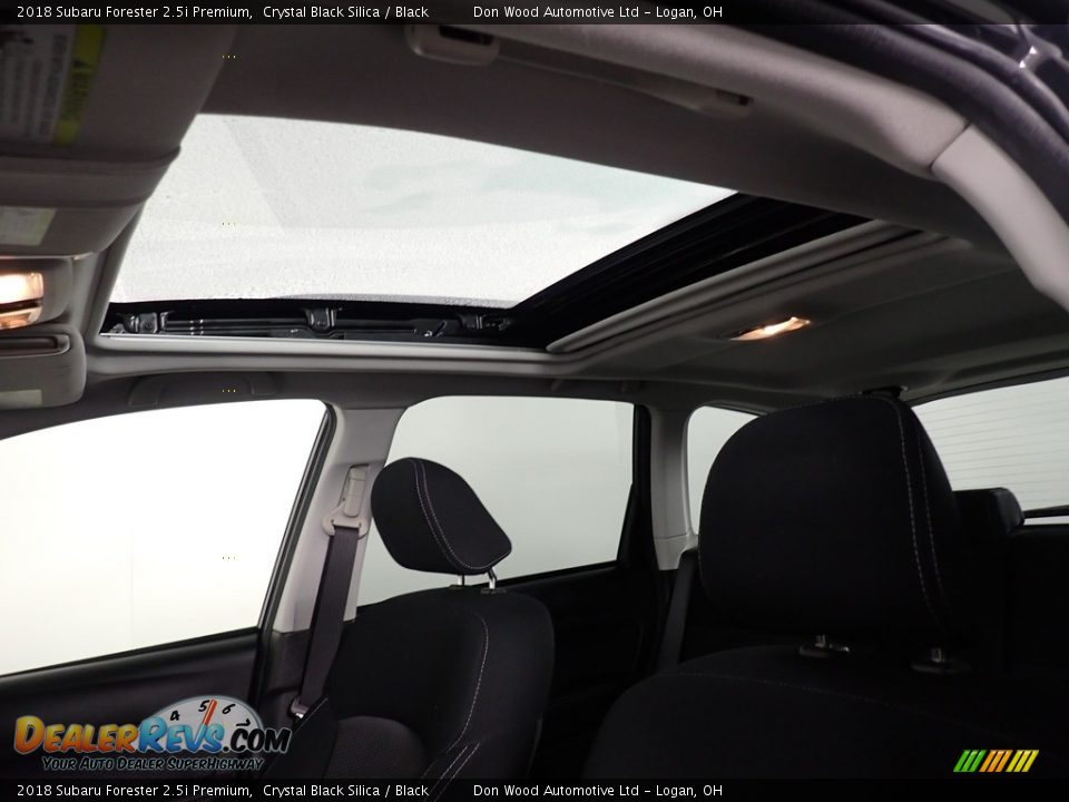 2018 Subaru Forester 2.5i Premium Crystal Black Silica / Black Photo #2
