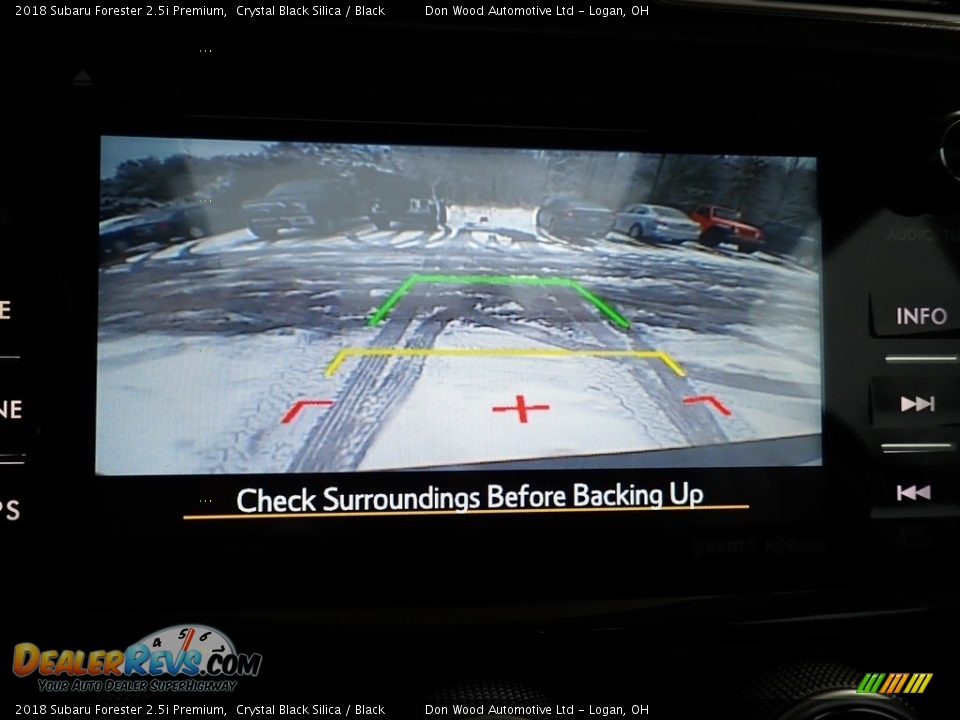 2018 Subaru Forester 2.5i Premium Crystal Black Silica / Black Photo #3