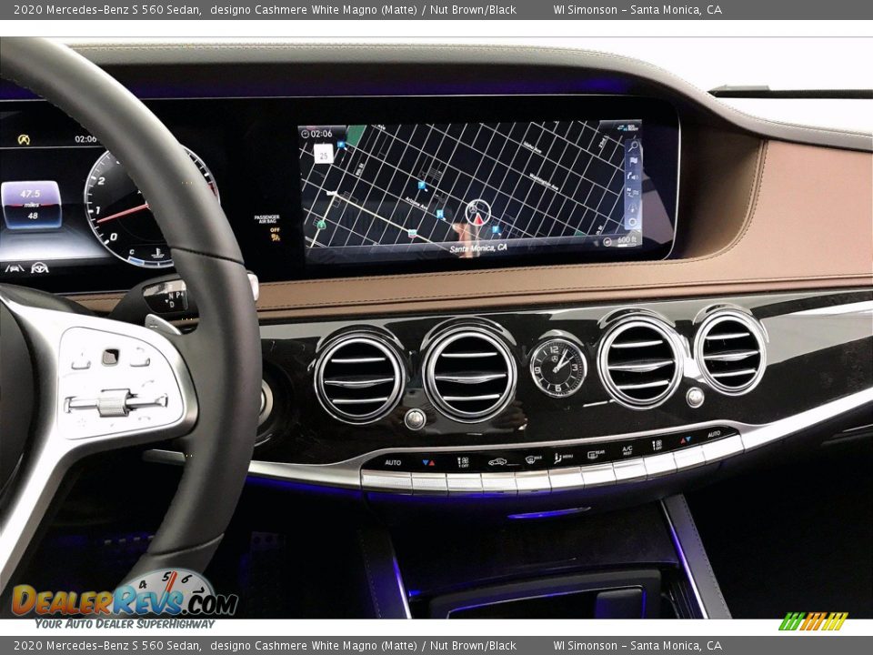 Navigation of 2020 Mercedes-Benz S 560 Sedan Photo #6