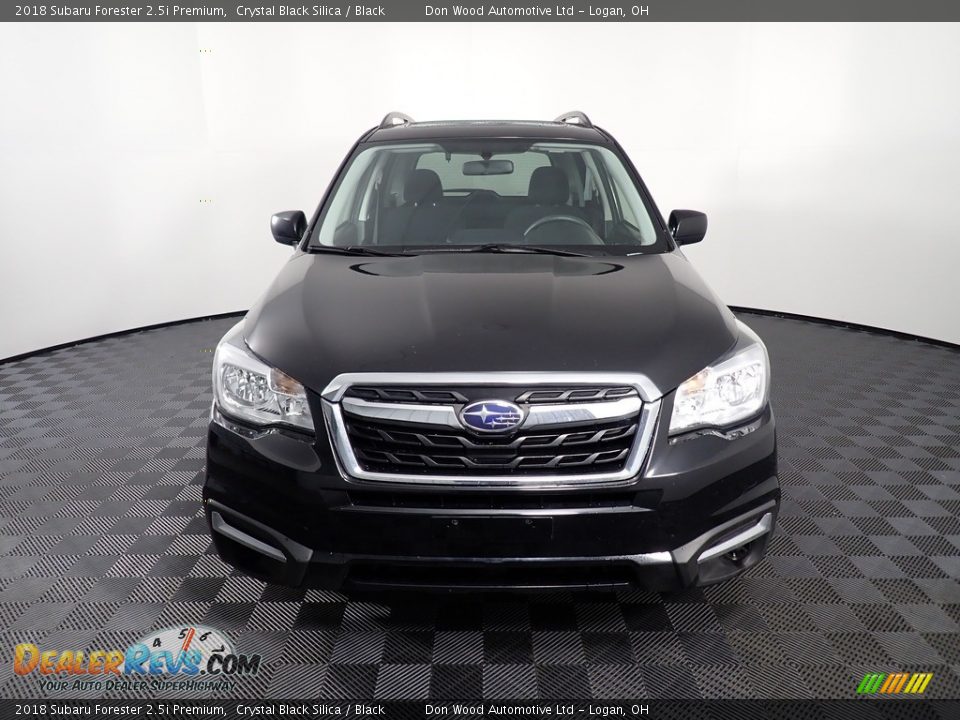 2018 Subaru Forester 2.5i Premium Crystal Black Silica / Black Photo #6