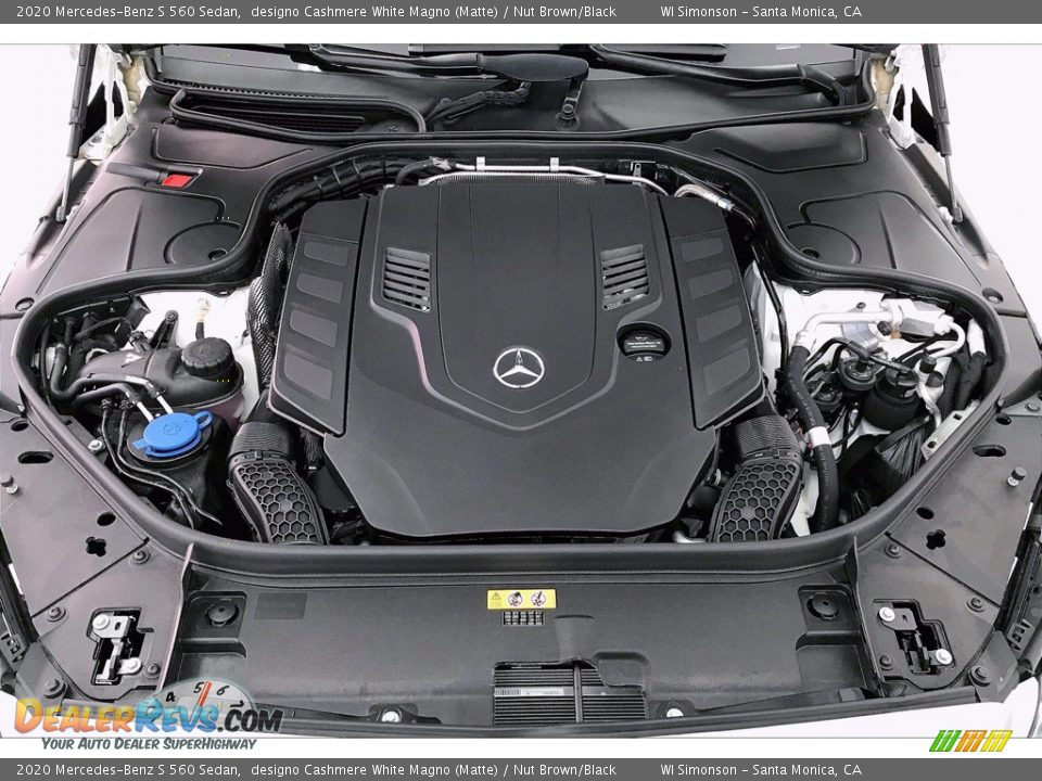 2020 Mercedes-Benz S 560 Sedan 4.0 Liter DI biturbo DOHC 32-Valve VVT V8 Engine Photo #8