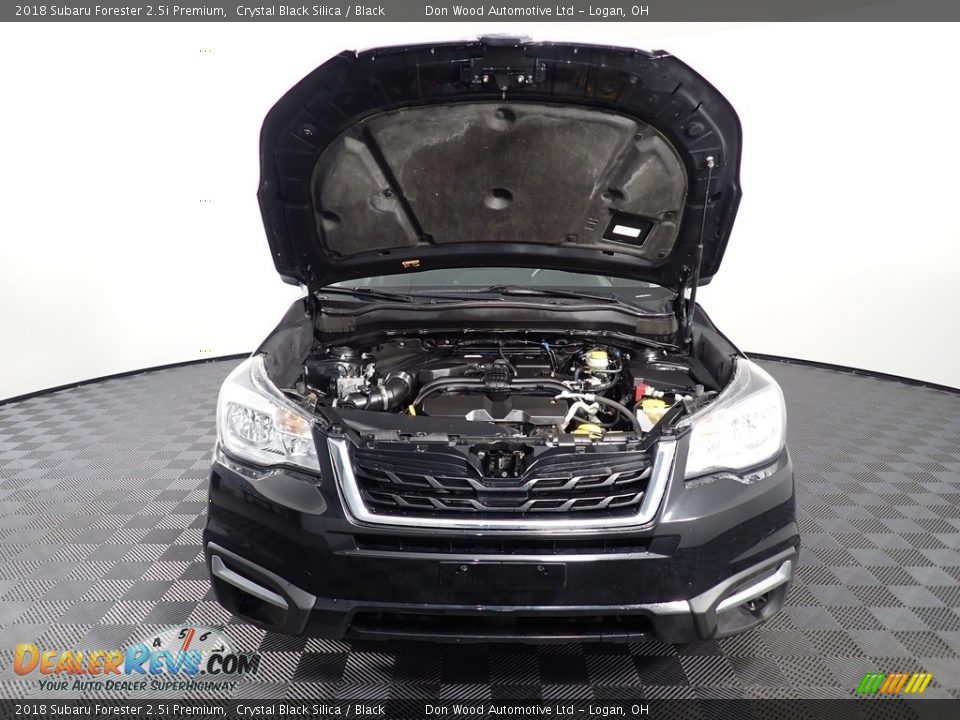 2018 Subaru Forester 2.5i Premium Crystal Black Silica / Black Photo #7