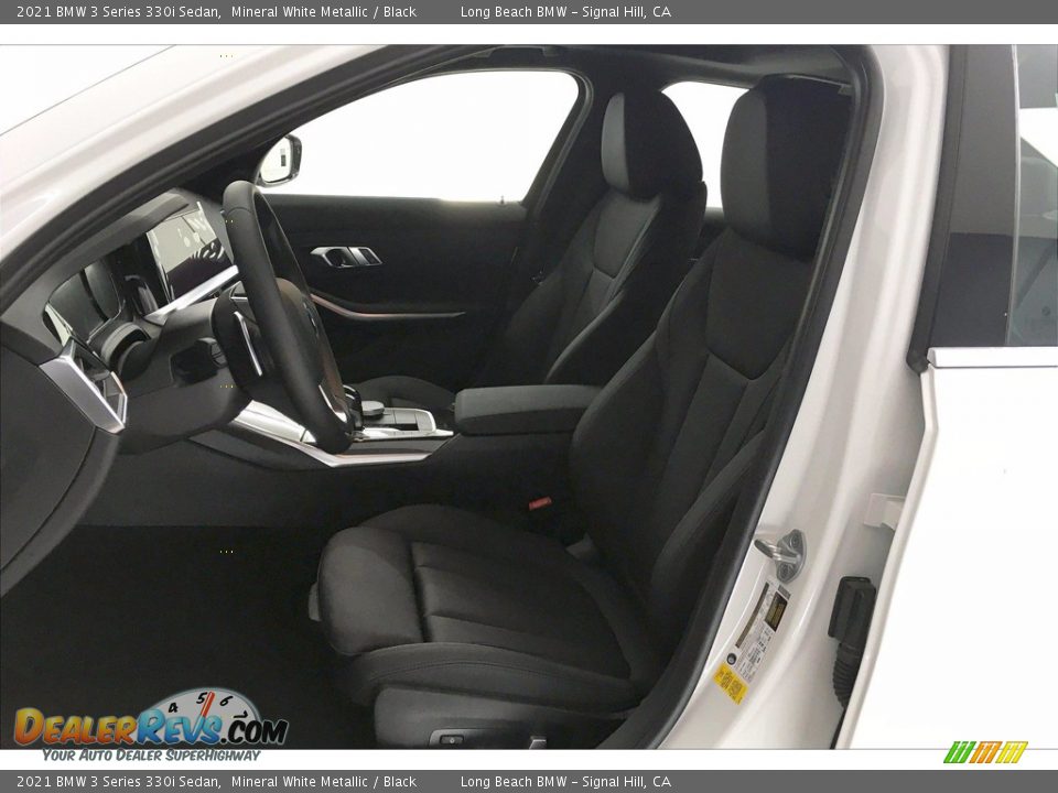 2021 BMW 3 Series 330i Sedan Mineral White Metallic / Black Photo #9