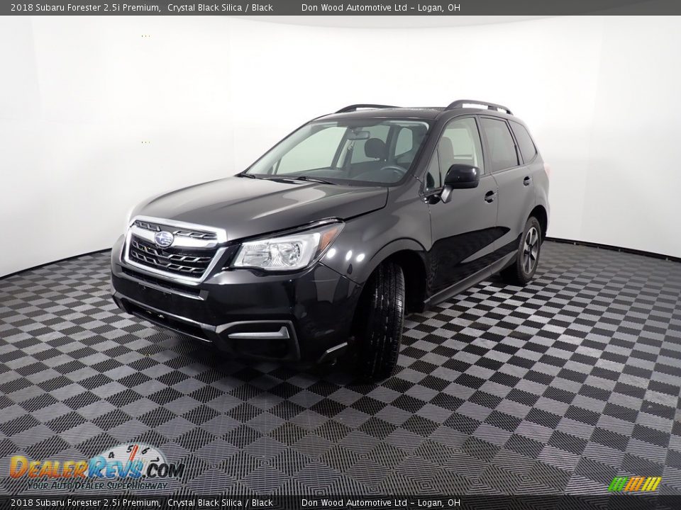 2018 Subaru Forester 2.5i Premium Crystal Black Silica / Black Photo #9