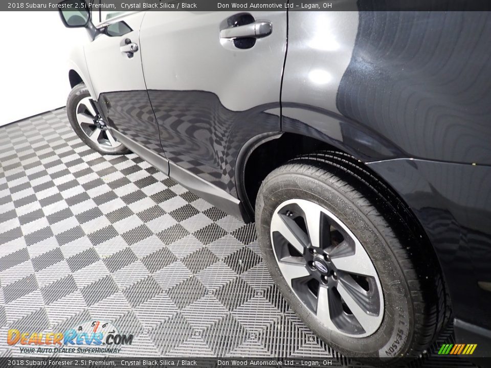 2018 Subaru Forester 2.5i Premium Crystal Black Silica / Black Photo #11