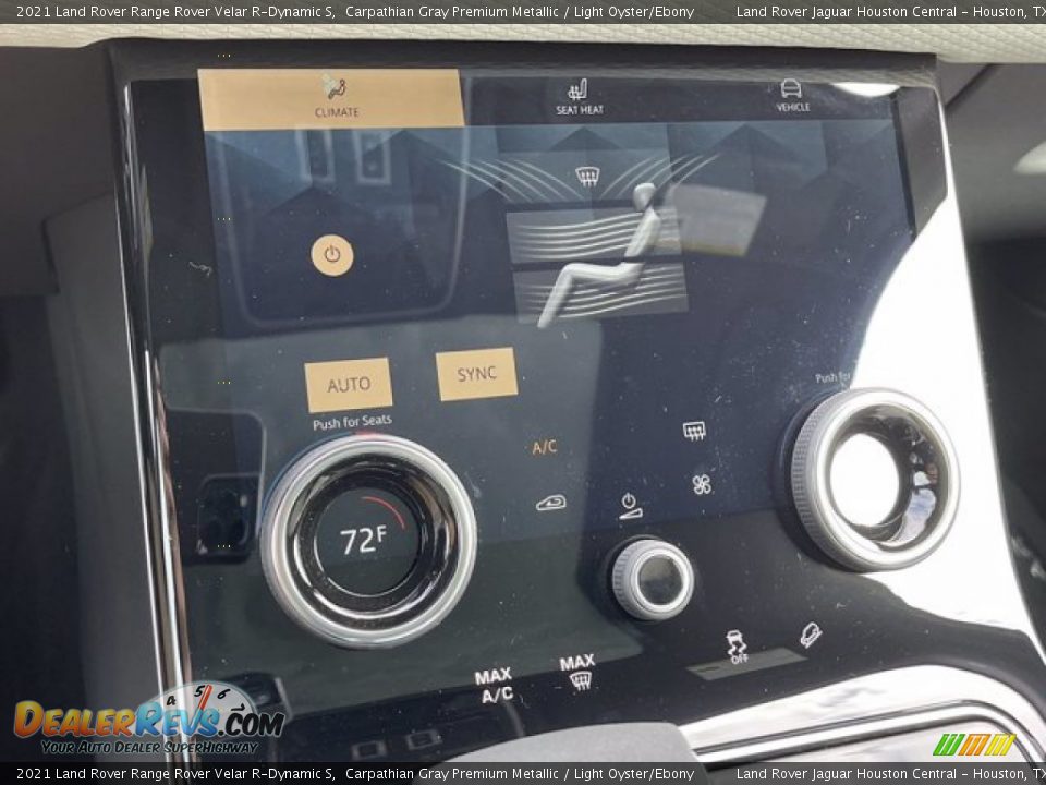 Controls of 2021 Land Rover Range Rover Velar R-Dynamic S Photo #28