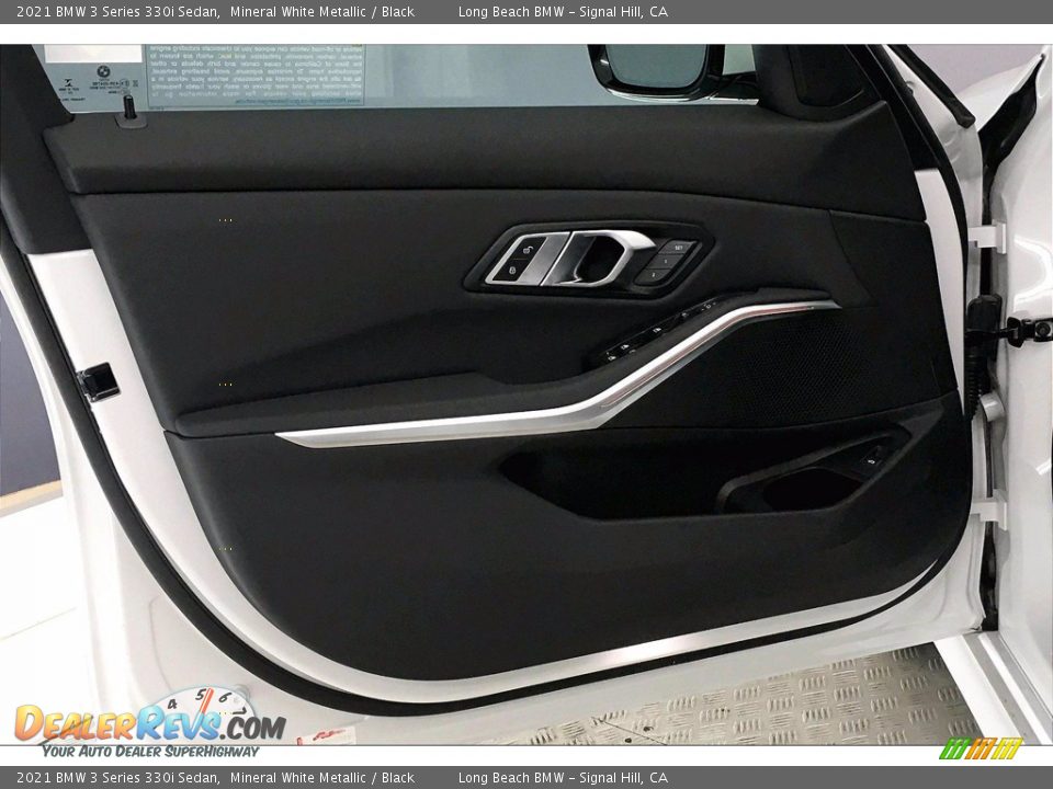 2021 BMW 3 Series 330i Sedan Mineral White Metallic / Black Photo #14