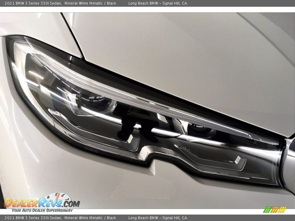 2021 BMW 3 Series 330i Sedan Mineral White Metallic / Black Photo #15
