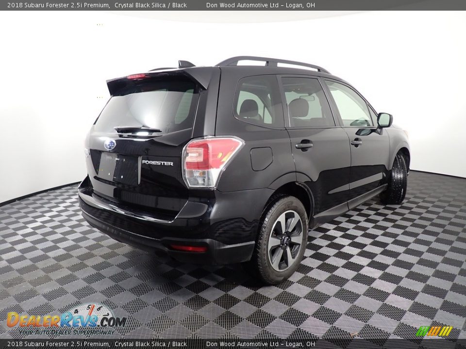 2018 Subaru Forester 2.5i Premium Crystal Black Silica / Black Photo #17