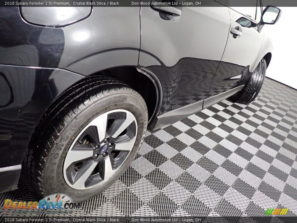 2018 Subaru Forester 2.5i Premium Crystal Black Silica / Black Photo #18