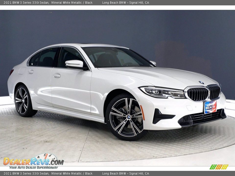 2021 BMW 3 Series 330i Sedan Mineral White Metallic / Black Photo #19