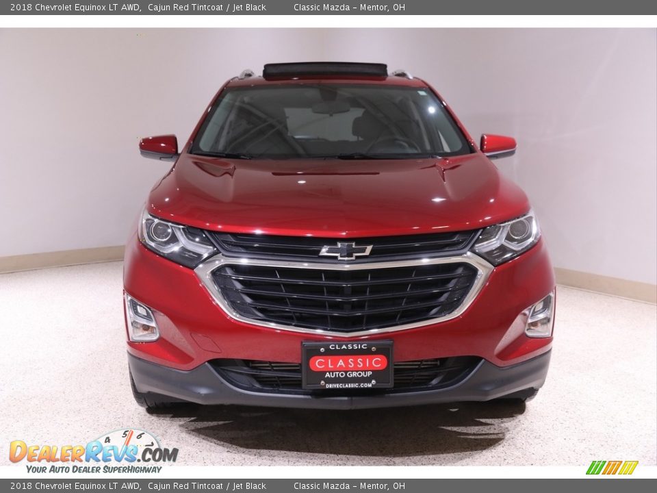 2018 Chevrolet Equinox LT AWD Cajun Red Tintcoat / Jet Black Photo #2