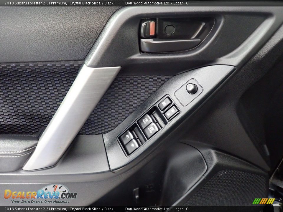 2018 Subaru Forester 2.5i Premium Crystal Black Silica / Black Photo #20