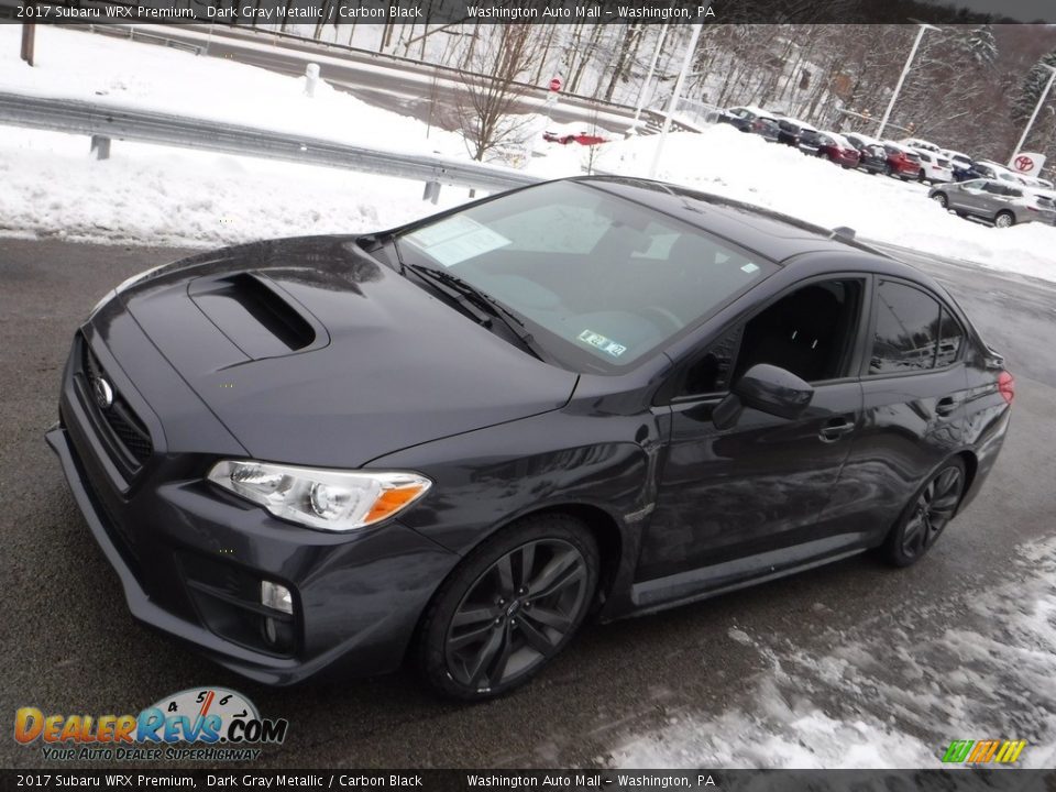 2017 Subaru WRX Premium Dark Gray Metallic / Carbon Black Photo #9